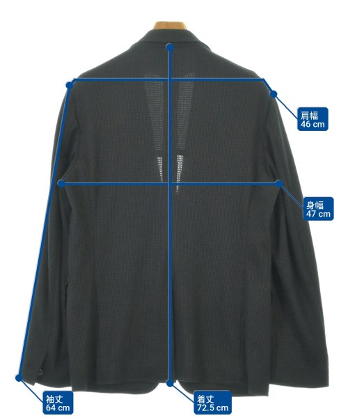 5351 POUR LES HOMMES（５３５１　オム）ビジネス 黒 サイズ:50(XL位)/46(M位) メンズ/2200713564020