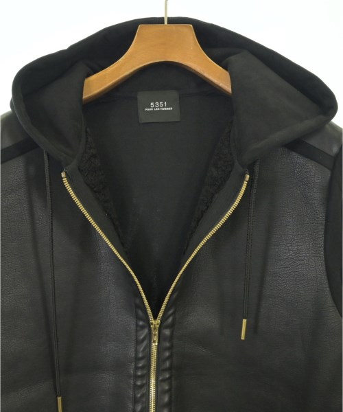 5351 POUR LES HOMMES（５３５１　オム）パーカー 黒 サイズ:48(L位) メンズ/2200724144037