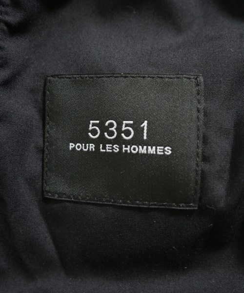 5351 POUR LES HOMMES（５３５１　オム）スウェットパンツ 黒 サイズ:46(M位) メンズ/2200724144143