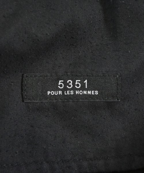 5351 POUR LES HOMMES（５３５１　オム）デニムパンツ 黒 サイズ:48(L位) メンズ/2200682367011