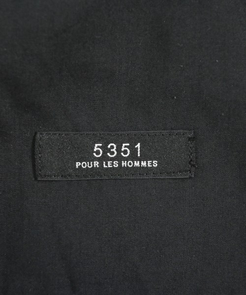 5351 POUR LES HOMMES（５３５１　オム）その他 黒 サイズ:46(M位) メンズ/2200682367028