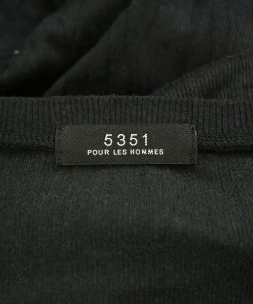 5351 POUR LES HOMMES（５３５１　オム）カーディガン 黒 サイズ:48(L位) メンズ/2200682367035