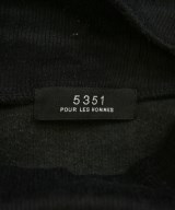 5351 POUR LES HOMMES（５３５１　オム）Tシャツ・カットソー 黒 サイズ:48(L位) メンズ/2200682367080