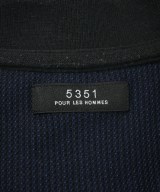 5351 POUR LES HOMMES（５３５１　オム）ポロシャツ 紺 サイズ:46(M位) メンズ/2200683043068