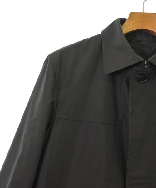MEN'S BIGI SPILLO&FILO（メンズビギスピロアンドフィロ）ステンカラーコート 黒 サイズ:L メンズ/2200508622034