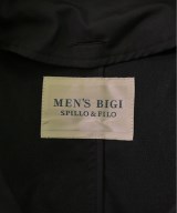 MEN'S BIGI SPILLO&FILO（メンズビギスピロアンドフィロ）ステンカラーコート 黒 サイズ:L メンズ/2200508622034