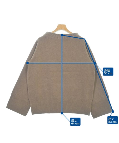 Deuxieme Classe（ドゥーズィエムクラス）ニット・セーター ベージュ サイズ:F レディース/2200612633070