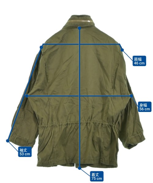 Deuxieme Classe（ドゥーズィエムクラス）ミリタリーブルゾン カーキ サイズ:F レディース/2200622127187