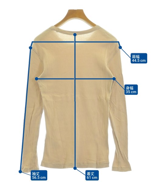 Deuxieme Classe（ドゥーズィエムクラス）Tシャツ・カットソー ベージュ サイズ:F レディース/2200622041650