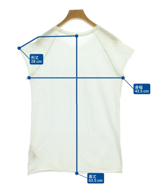 Deuxieme Classe（ドゥーズィエムクラス）Tシャツ・カットソー 白 サイズ:F レディース/2200621392067