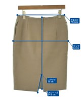 Deuxieme Classe（ドゥーズィエムクラス）ひざ丈スカート 茶 サイズ:36(S位) レディース/2200630476062