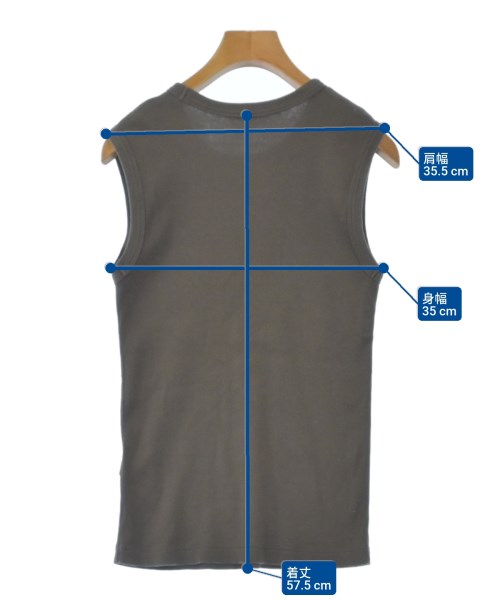 Deuxieme Classe（ドゥーズィエムクラス）タンクトップ グレー サイズ:F レディース/2200634354106