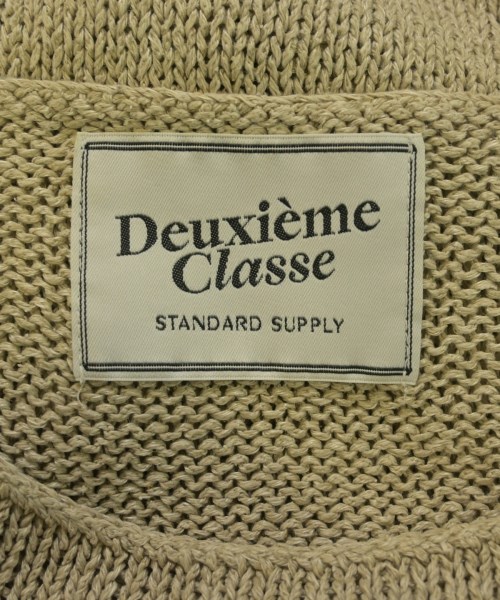 Deuxieme Classe（ドゥーズィエムクラス）ニット・セーター ベージュ サイズ:F レディース/2200604511102