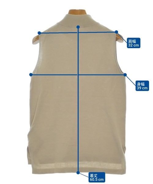 Deuxieme Classe（ドゥーズィエムクラス）ニット・セーター ベージュ サイズ:F レディース/2200637889087