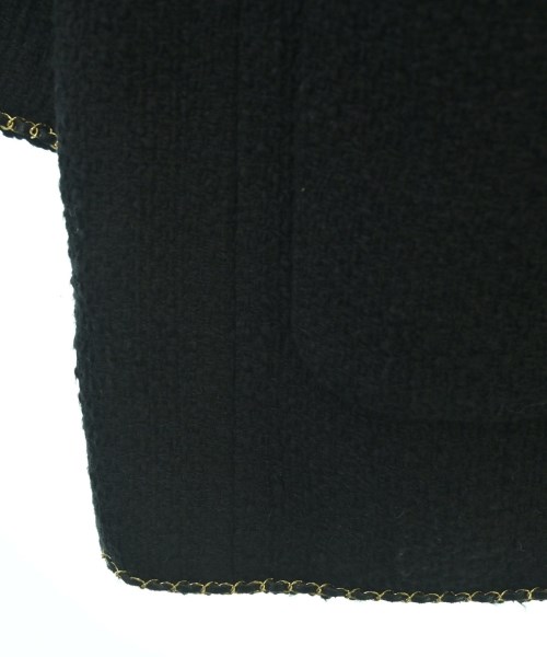 Deuxieme Classe（ドゥーズィエムクラス）ノーカラージャケット 黒 サイズ:F レディース/2200622204017