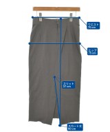 Deuxieme Classe（ドゥーズィエムクラス）ロング・マキシ丈スカート グレー サイズ:36(S位) レディース/2200615264035