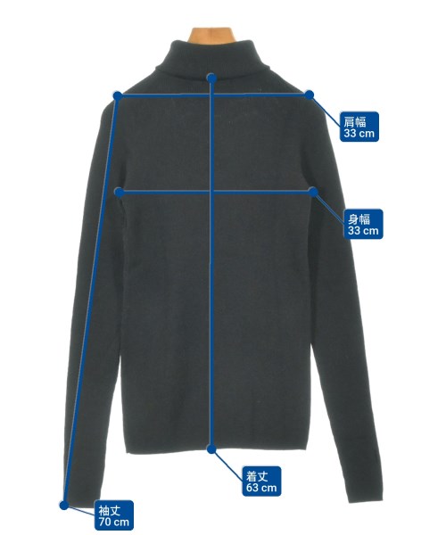 Deuxieme Classe（ドゥーズィエムクラス）ニット・セーター 黒 サイズ:-(M位) レディース/2200615264196