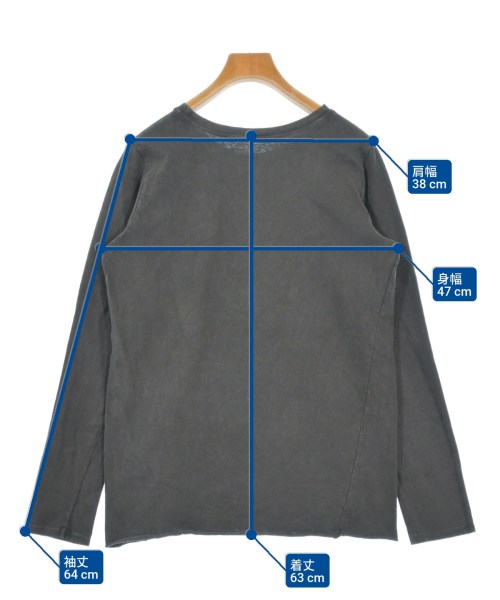 Deuxieme Classe（ドゥーズィエムクラス）Tシャツ・カットソー グレー サイズ:-(L位) レディース/2200626127053