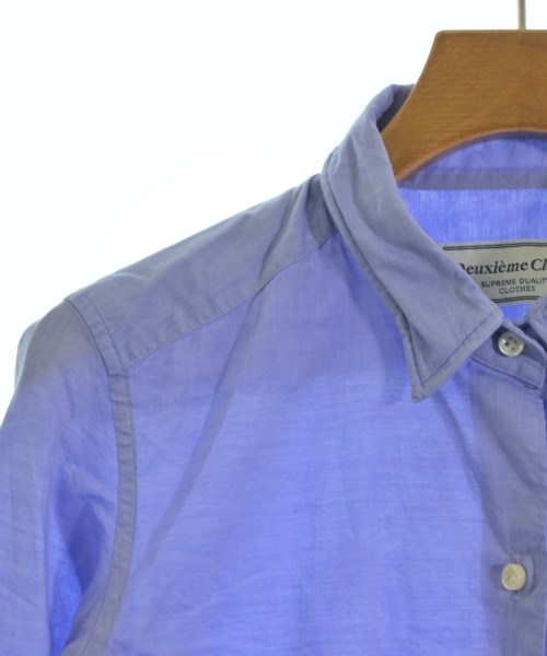 Deuxieme Classe（ドゥーズィエムクラス）カジュアルシャツ 青 サイズ:F レディース/2200602100094