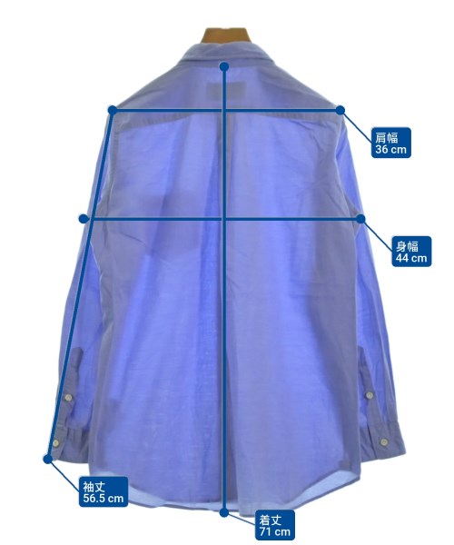 Deuxieme Classe（ドゥーズィエムクラス）カジュアルシャツ 青 サイズ:F レディース/2200602100094