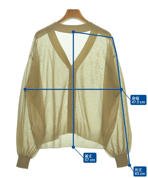 Deuxieme Classe（ドゥーズィエムクラス）カーディガン ベージュ サイズ:F レディース/2200616385203