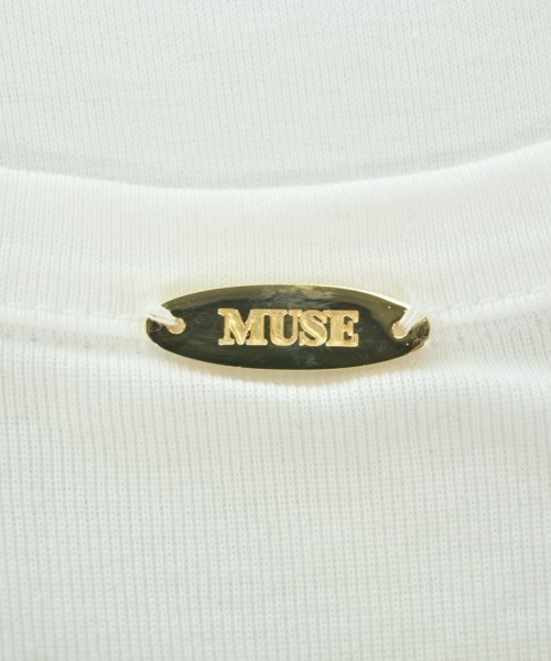 MUSE de Deuxieme Classe（ミューズドゥドゥーズィーエムクラス）Tシャツ・カットソー 白 サイズ:-(M位) レディース/2200629700031