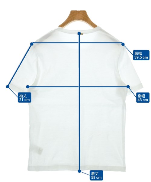 MUSE de Deuxieme Classe（ミューズドゥドゥーズィーエムクラス）Tシャツ・カットソー 白 サイズ:-(M位) レディース/2200629700031