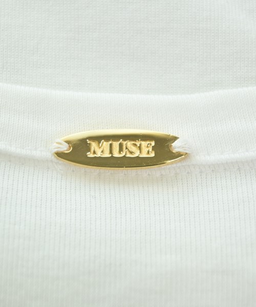MUSE de Deuxieme Classe（ミューズドゥドゥーズィーエムクラス）Tシャツ・カットソー 白 サイズ:-(M位) レディース/2200629700048