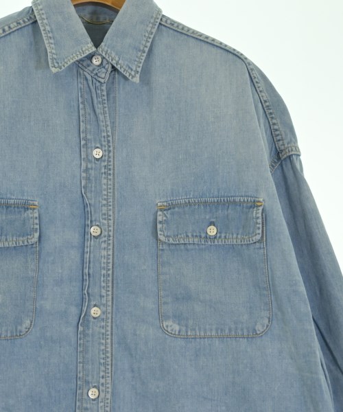 Deuxieme Classe（ドゥーズィエムクラス）カジュアルシャツ 青 サイズ:F レディース/2200627943089