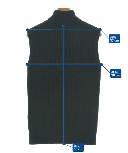 Deuxieme Classe（ドゥーズィエムクラス）ベスト 黒 サイズ:-(M位) レディース/2200632123056