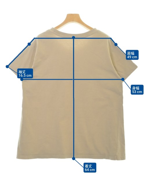 Deuxieme Classe（ドゥーズィエムクラス）Tシャツ・カットソー ベージュ サイズ:F レディース/2200618523191