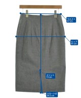 Deuxieme Classe（ドゥーズィエムクラス）ひざ丈スカート グレー サイズ:36(S位) レディース/2200633689018