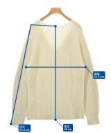 Deuxieme Classe（ドゥーズィエムクラス）ニット・セーター ベージュ サイズ:-(L位) レディース/2200610133039