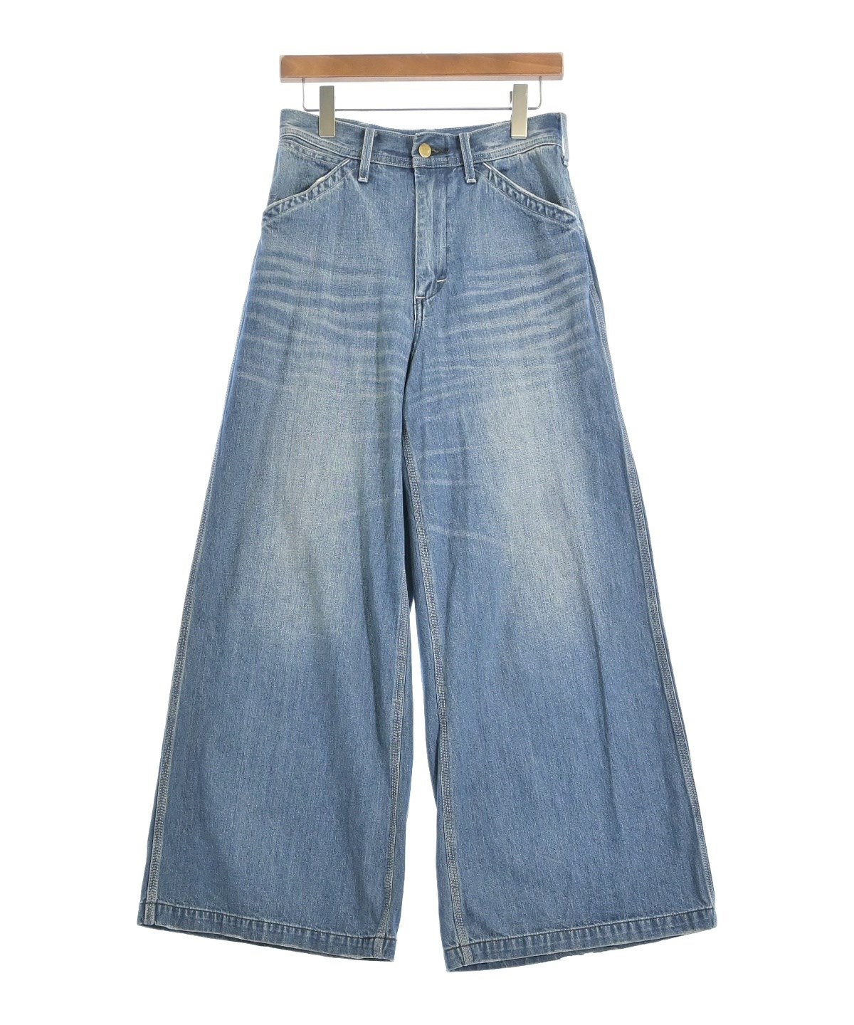 ◇美品 デニム 26 DEUXIEME CLASSE ドゥーズィエムクラス L'Appartement アパルトモン◇ 「Deuxieme Classe」 加工デニムパンツ 26 インディゴブルー レディース