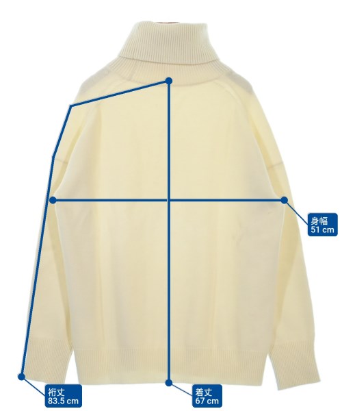 Deuxieme Classe（ドゥーズィエムクラス）ニット・セーター 白 サイズ:F レディース/2200617717034