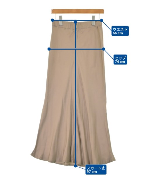 Deuxieme Classe（ドゥーズィエムクラス）ロング・マキシ丈スカート ベージュ サイズ:36(S位) レディース/2200613499057