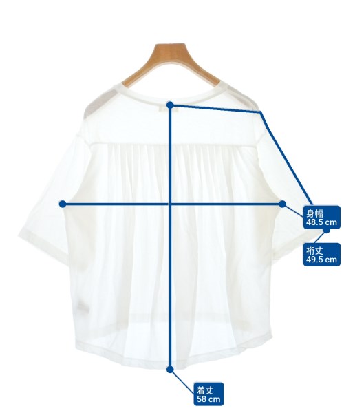 DES PRES（デプレ）Tシャツ・カットソー 白 サイズ:S レディース/2200618903061