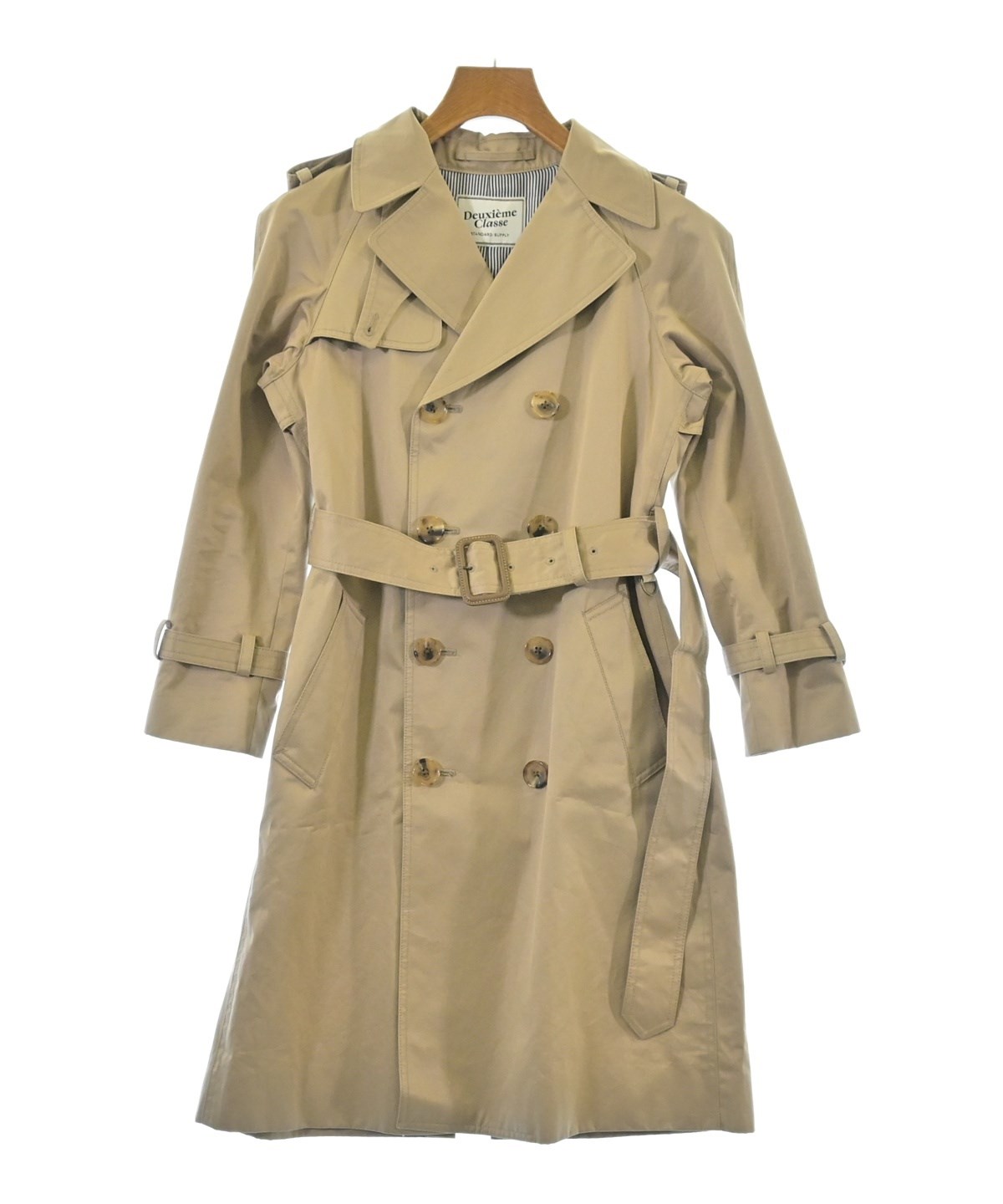 Deuxieme Classe（ドゥーズィエムクラス）トレンチコート ベージュ