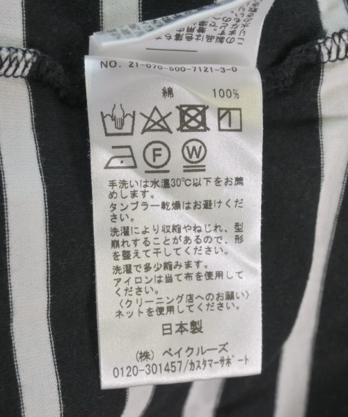 Deuxieme Classe（ドゥーズィエムクラス）Tシャツ・カットソー 黒 サイズ:-(L位) レディース/2200602611088