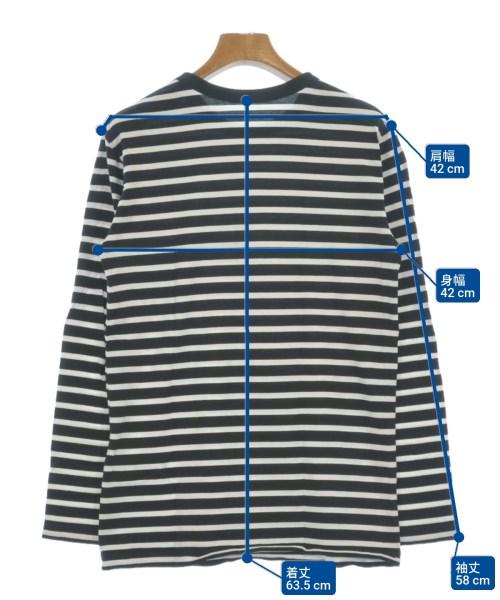 Deuxieme Classe（ドゥーズィエムクラス）Tシャツ・カットソー 黒 サイズ:-(L位) レディース/2200602611088