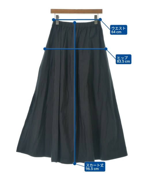 Deuxieme Classe（ドゥーズィエムクラス）ロング・マキシ丈スカート 黒 サイズ:36(S位) レディース/2200668678049