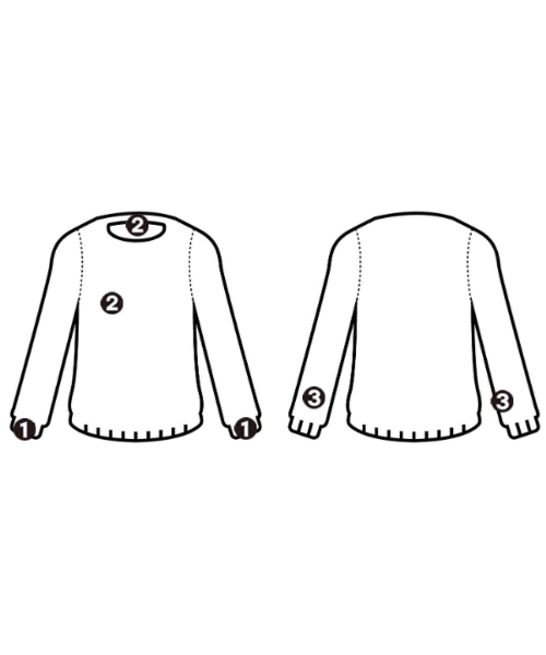 EVERYDAY I LIKE（エブリデイアイライク）ニット・セーター 紺 サイズ:F レディース/2200670105045