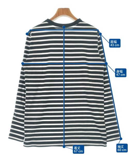 Deuxieme Classe（ドゥーズィエムクラス）Tシャツ・カットソー 黒 サイズ:-(L位) レディース/2200670105069