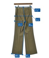 Deuxieme Classe（ドゥーズィエムクラス）スラックス カーキ サイズ:34(S位) レディース/2200677490052