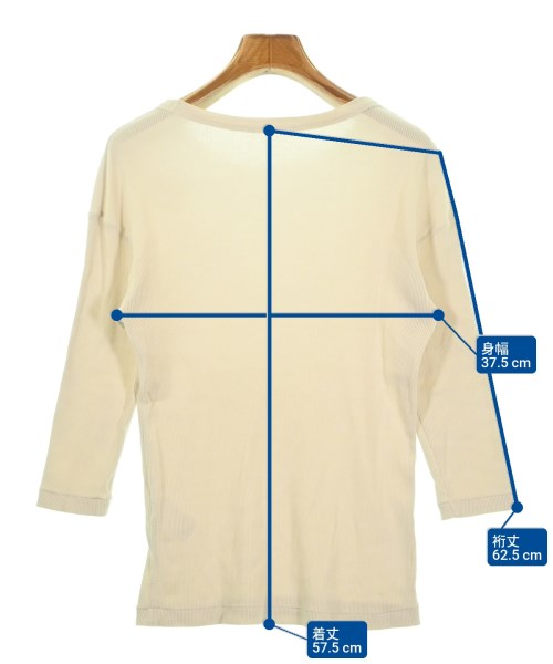 Deuxieme Classe（ドゥーズィエムクラス）Tシャツ・カットソー ベージュ サイズ:-(S位) レディース/2200676730197