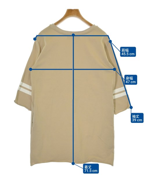 Deuxieme Classe（ドゥーズィエムクラス）Tシャツ・カットソー ベージュ サイズ:F レディース/2200676107074