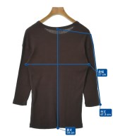 Deuxieme Classe（ドゥーズィエムクラス）Tシャツ・カットソー 茶 サイズ:-(XS位) レディース/2200698105034