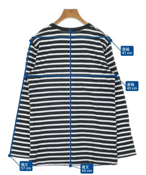 Deuxieme Classe（ドゥーズィエムクラス）Tシャツ・カットソー 黒 サイズ:-(L位) レディース/2200654507025