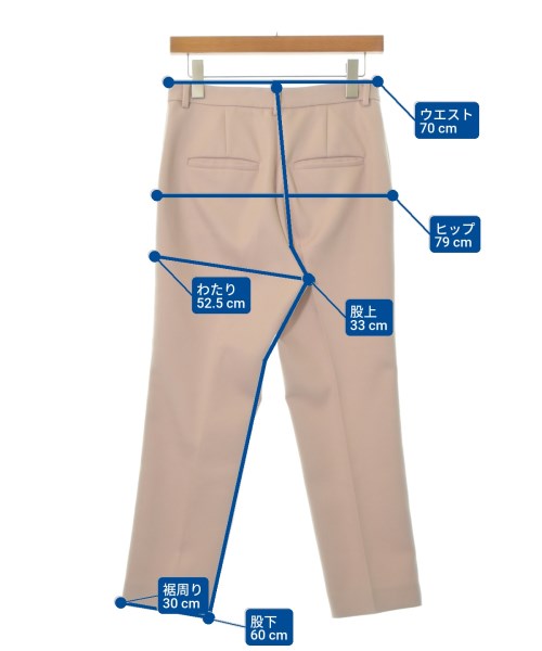 Deuxieme Classe（ドゥーズィエムクラス）スラックス ピンク サイズ:36(S位) レディース/2200650383074