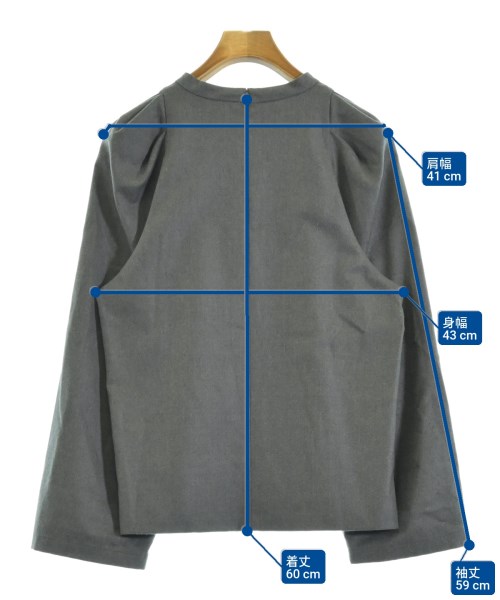 Deuxieme Classe（ドゥーズィエムクラス）ブラウス グレー サイズ:-(M位) レディース/2200649689095